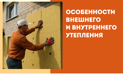 Какие особенности внешнего и внутреннего утепления в Пушкино