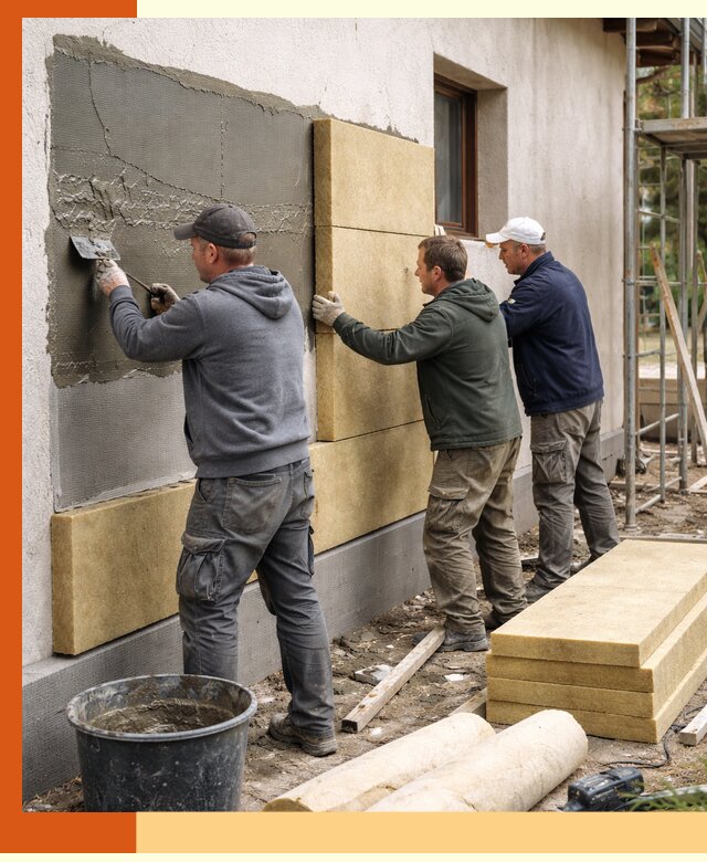 Утепление частного дома в Пушкино — тепло, экономия и надежность