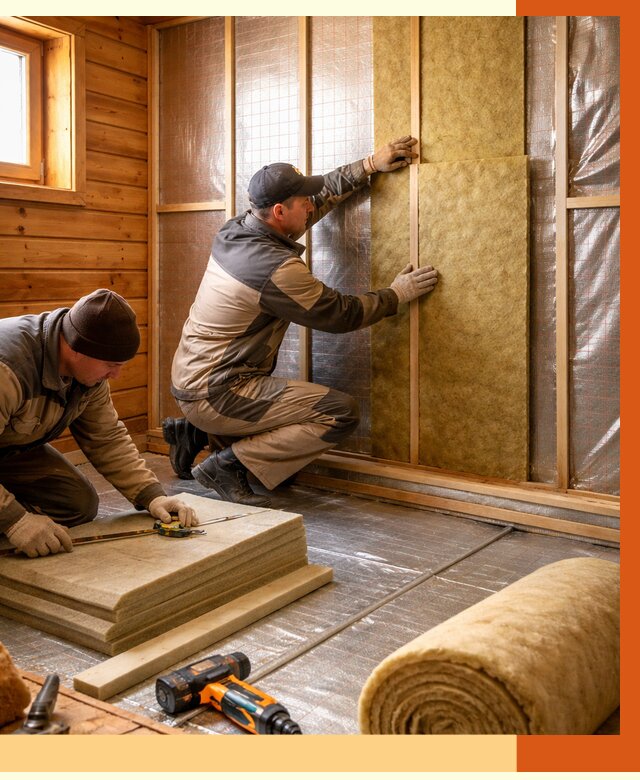 Утепление бани изнутри в Пушкино под ключ от 4357 руб./м² | ТепломастерПшк