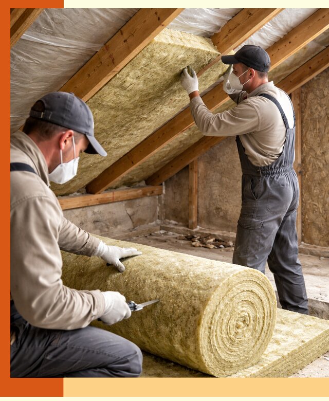 Утепление чердака минватой быстро и качественно в Пушкино