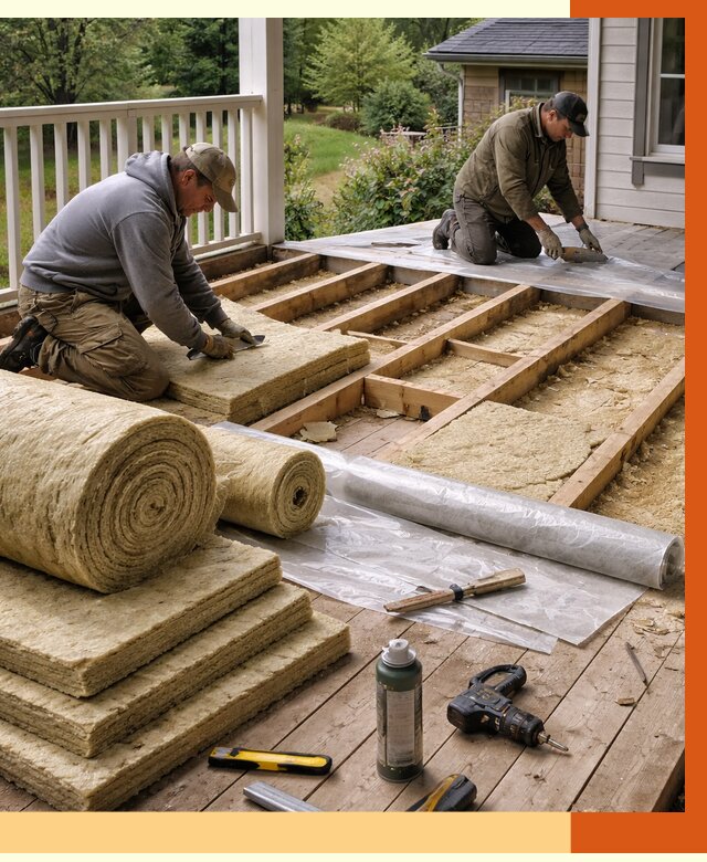 Утепление террасы в Пушкино от 4357 руб./м2 — утеплить террасу под ключ | ТепломастерПшк