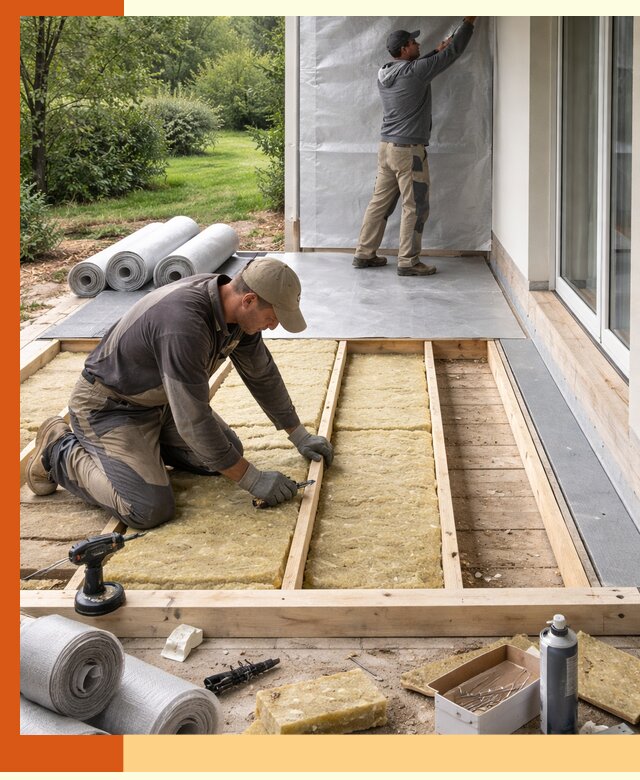 Утепление террасы в Пушкино — тепло и защита круглогодично