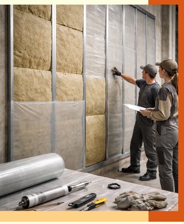 Утепление склада химсырья в Пушкино от 4668 руб. под ключ | ТепломастерПшк