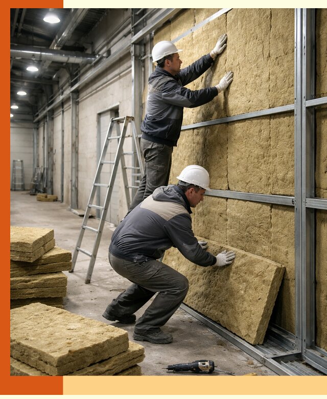 Утепление цеха под ключ в Пушкино с гарантией качества