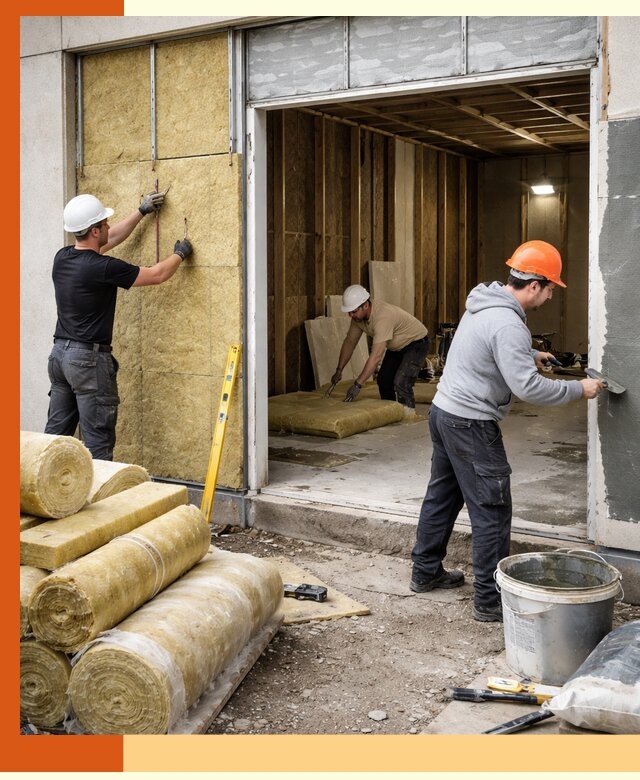 Утепление торгового павильона в Пушкино — качественно и энергоэффективно