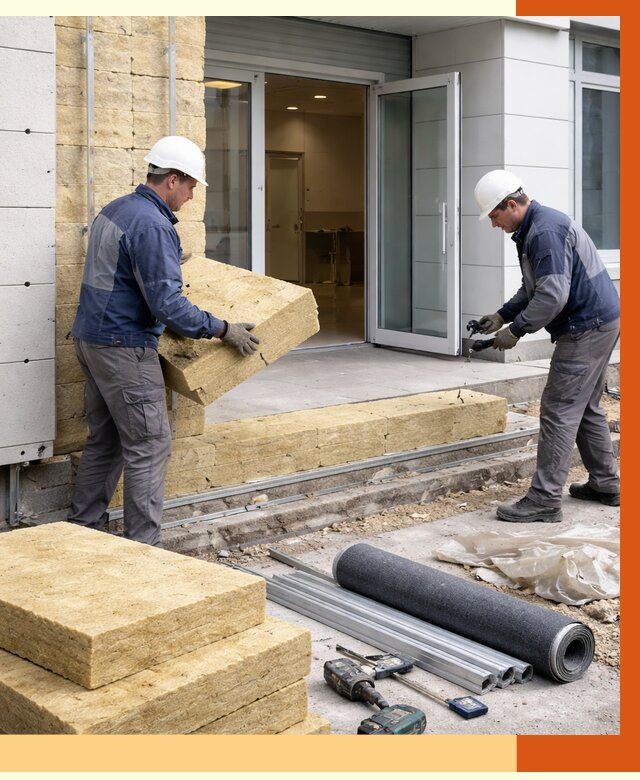 Утепление медицинского центра в Пушкино под ключ от 12966 руб./м² | ТепломастерПшк