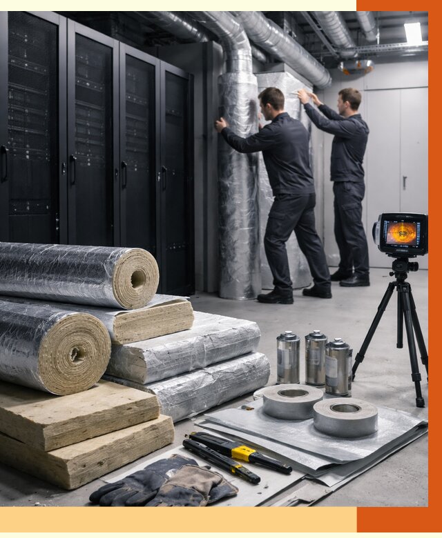 Утепление серверной в Пушкино от 8817 руб./м² — комплексно под ключ | ТепломастерПшк