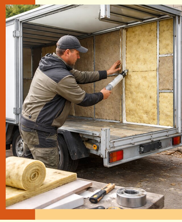 Профессиональное утепление прицепа в Пушкино для любых условий