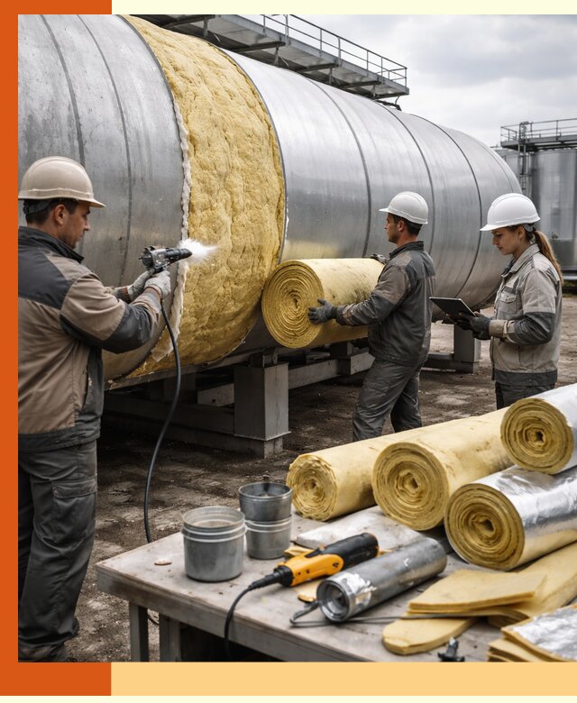 Утепление цистерны в Пушкино — утеплители и монтаж под ключ