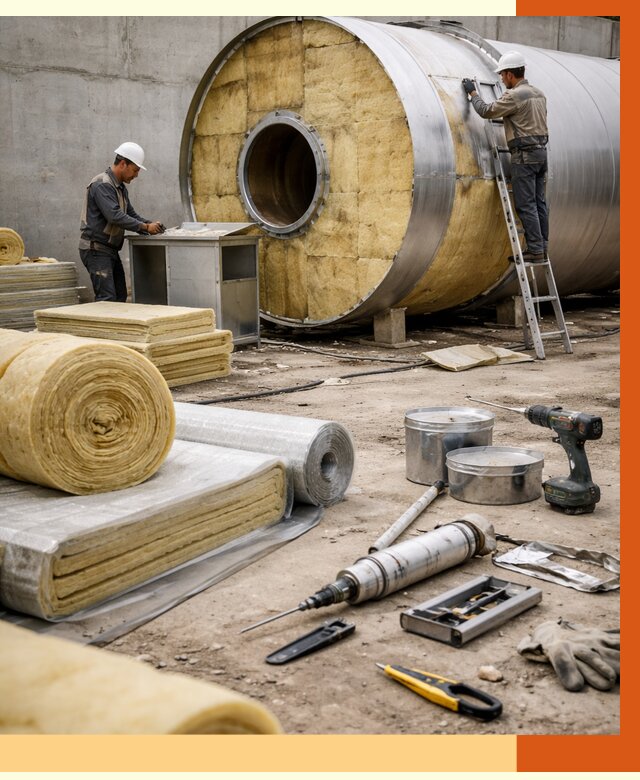 Утепление резервуара с топливом в Пушкино от 28526 руб. под ключ | ТепломастерПшк