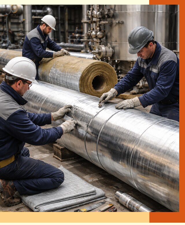 Утепление технологического оборудования в Пушкино от 4357 руб. за м2 | ТепломастерПшк