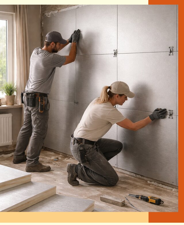 Утепление PIR панелями в Пушкино от 4357 руб. под ключ | ТепломастерПшк