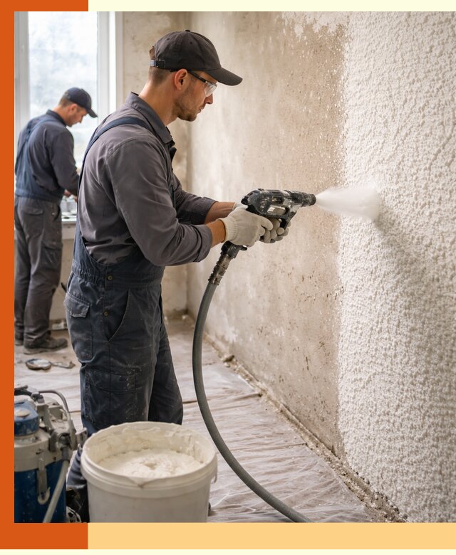 Утепление стен жидкой теплоизоляцией в Пушкино для квартир и домов