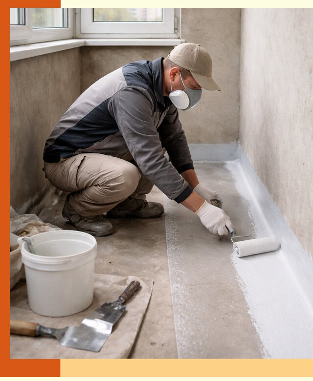 Утепление балкона жидкой теплоизоляцией в Пушкино