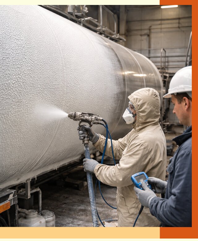 Утепление автоцистерны жидкой теплоизоляцией в Пушкино от 15041 руб. под ключ | ТепломастерПшк