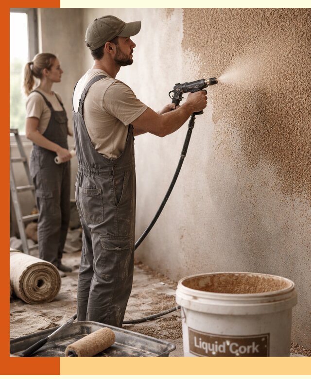 Утепление стен жидкой пробкой в Пушкино эффективное и долговечное