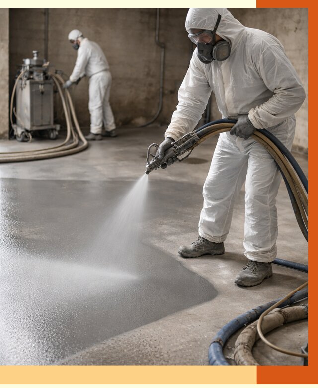 Гидроизоляция полимочевиной в Пушкино от 8817 руб/м² — напыление полимерной гидроизоляции | ТепломастерПшк