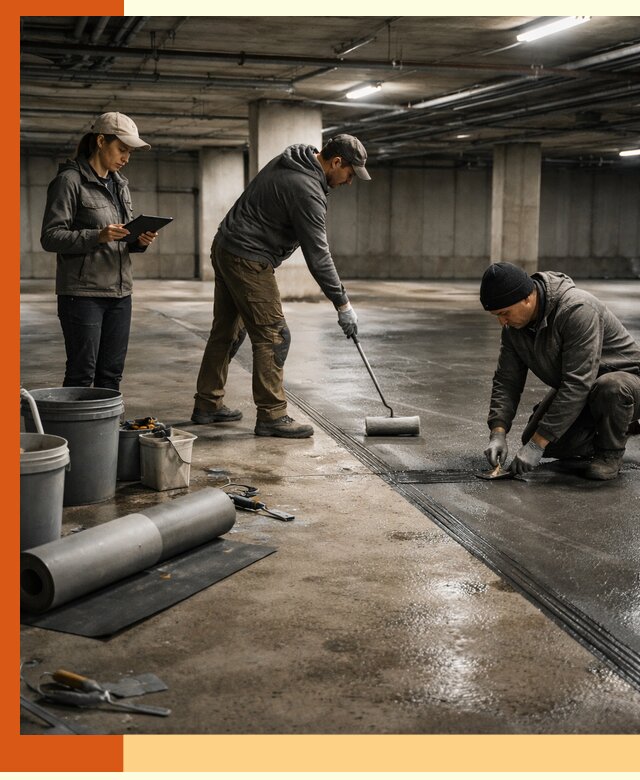 Гидроизоляция паркинга в Пушкино: качественная защита зданий