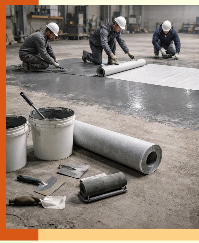 Гидроизоляция промышленного пола в Пушкино — защита и долговечность