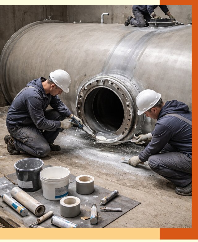 Гидроизоляция резервуара с топливом в Пушкино от 77798 руб. под ключ | ТепломастерПшк
