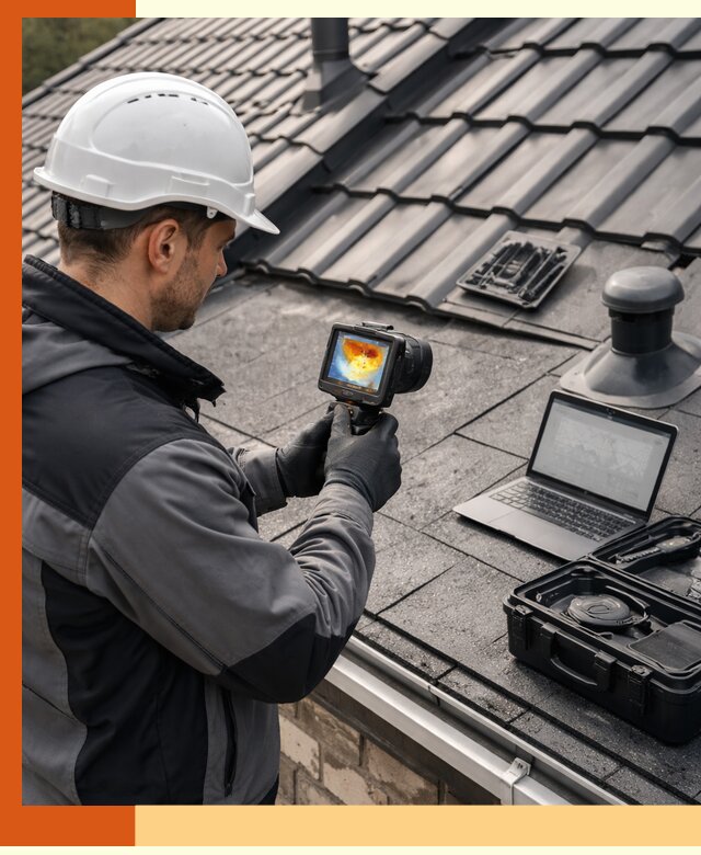 Тепловизионное обследование кровли в Пушкино для выявления дефектов