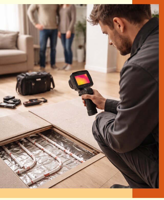 Тепловизионное обследование теплого пола в Пушкино от 4668 руб. — ТепломастерПшк