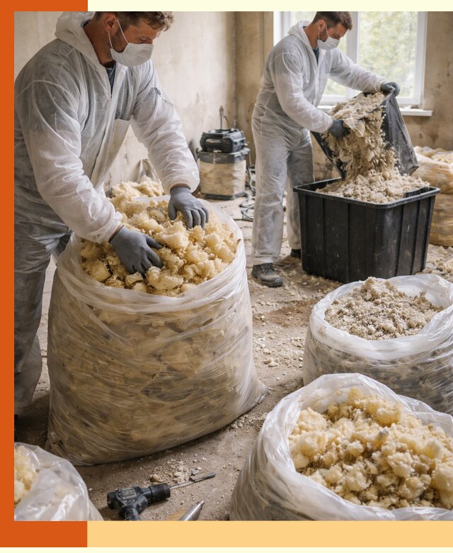 Утилизация старого утеплителя в Пушкино быстро и безопасно