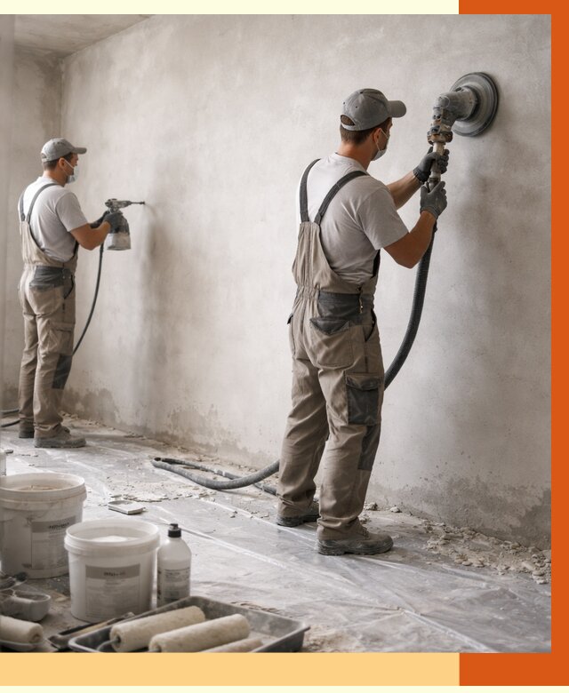 Подготовка поверхности под напыление в Пушкино от 1245 руб. — ТепломастерПшк