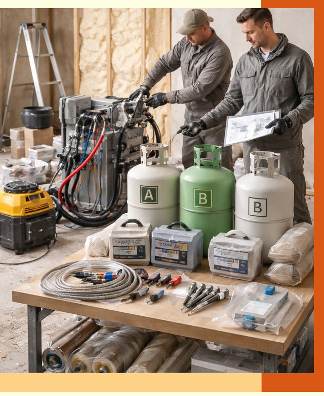 Продажа компонентов ППУ с консультацией в Пушкино от 4357 руб. | ТепломастерПшк