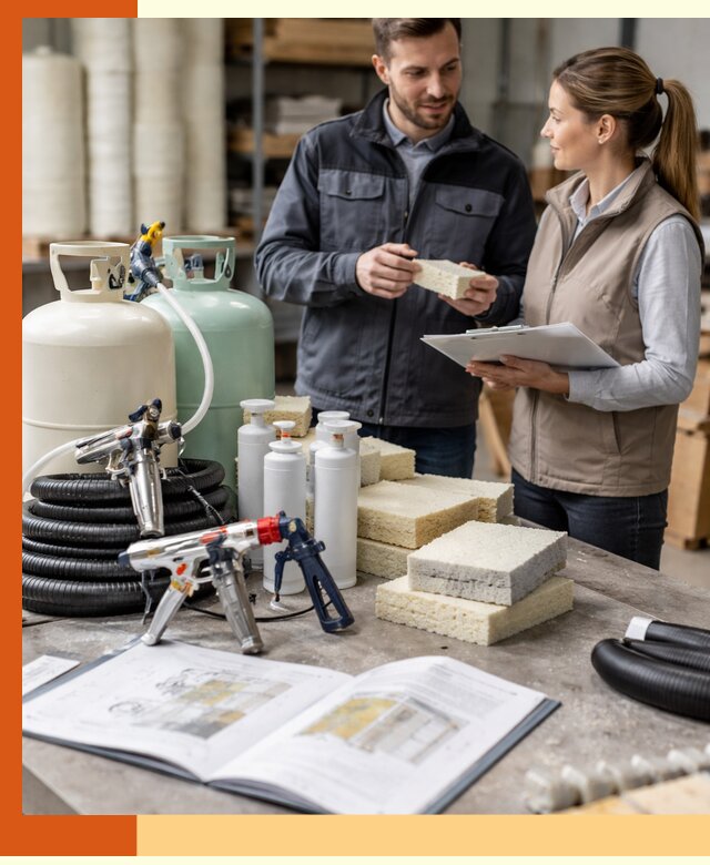 Продажа компонентов ППУ с профессиональной консультацией в Пушкино